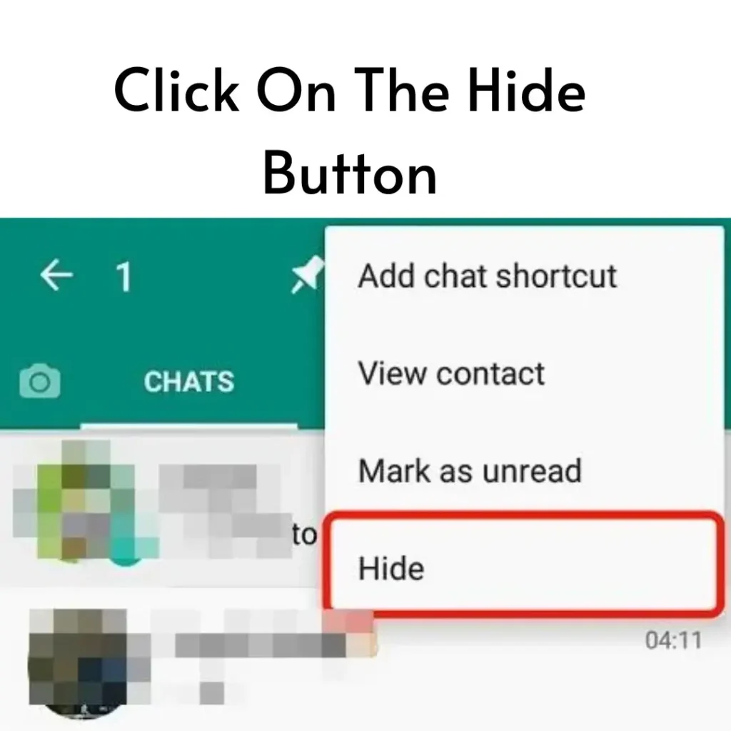 Click-on-the-hide-button